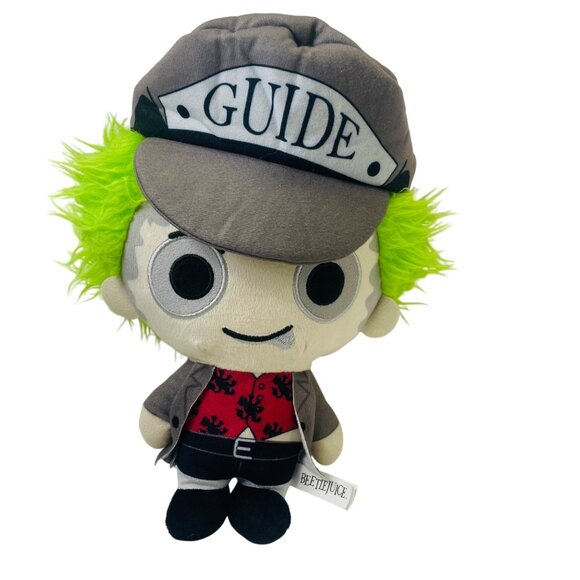 Cuteez Beetlejuice Plush Doll 11" Tim Burtons Guide Toy Warner Brothers - Picture 1 of 8